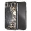 Guess GUHCI65GLHFLGO iPhone Xs Maxgold/złoty hard case Glitter Hearts