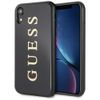 Guess GUHCI61TGGGBK iPhone Xr czarny/black hard case Classic Double Layer Glitter