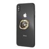 Guess Ring stand GURSEQGBK złoto-czarny/gold & black 4G