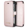 Guess GUFLBKI8IGLRG iPhone 7/8/SE 2020/ SE 2022 rose gold /różowo-złoty book Iridescent