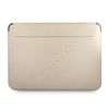 Guess Sleeve GUCS13PUSASLG 13" złoty/gold Saffiano Script