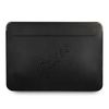 Guess Sleeve GUCS13PUSASBK 13" czarny/black Saffiano Script