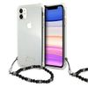 Guess GUHCN61KPSBK iPhone 11 6,1" / Xr Transparent hardcase Black Pearl
