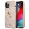 Guess GUHCP12L4GMGPI iPhone 12 Pro Max 6,7" różowy/pink hardcase 4G Big Metal Logo