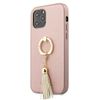 Guess GUHCP12LRSSARG iPhone 12 Pro Max6,7" różowy/pink hardcase Saffiano with ring stand