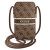 Guess Torebka GUPHM4GDBR 6,1"brązowy/brown hardcase 4G Stripe