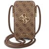 Guess Torebka GUPHL4GMGBR 6,7"brązowy/brown hardcase 4G Big Metal Logo