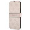 Guess GUBKP13S4GDPI iPhone 13 mini 5,4"różowy/pink book 4G Stripe