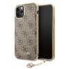 Guess GUHCN65GF4GBR iPhone 11 Pro Max6,5" brązowy/brown hard case 4G Charms Collection