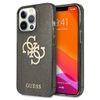 Guess GUHCP13XPCUGL4GBK iPhone 13 ProMax 6,7" czarny/black hard case Glitter 4G Big Logo