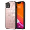 Guess GUHCP13MPCRBPI iPhone 13 / 14 / 156.1" różowy/pink Croco Strap Collection