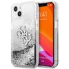 Guess GUHCP13SLG4GSI iPhone 13 mini 5,4"srebrny/silver hardcase 4G Big Liquid Glitter