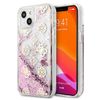 Guess GUHCP13MLGPEPI iPhone 13 / 14 / 156.1" różowy/pink hardcase Peony Liquid Glitter