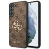 Guess GUHCS22M4GMGBR S906 S22+ brązowy/brown hardcase 4G Big Metal Logo