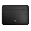 Guess Sleeve GUCS16PSATLK 16" czarny/black Saffiano Triangle Logo