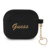 Guess GUA3LSCHSK AirPods 3 coverczarny/black Silicone Charm Heart Collection