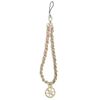 Guess zawieszka GUSTSAS4P Phone Strapróżowy/pink Chain Metal 4G Charm