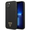 Guess GUHCP13SSLTGK iPhone 13 mini 5,4"czarny/black hardcase Silicone Triangle