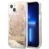 Guess GUHCP13MLFLSD iPhone 13 / 14 / 156.1" złoty/gold hardcase Paisley Liquid Glitter