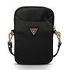 Guess Torebka GUPBNTMLBK czarna/blackNylon Triangle Logo