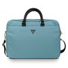 Guess Torba GUCB15NTMLLB 16" niebieski/blue Nylon Triangle Logo
