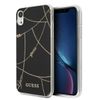 Guess GUHCI61PCUCHBK iPhone Xrczarny/black hardcase Gold Chain Collection