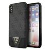 Guess GUHCI65PU4GHBK iPhone Xs Maxszary/grey hardcase 4G Triangle Collection