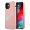 Guess GUHCP12SLSVSPG iPhone 12 mini5,4" różowo zielony/green pink hardcase Silicone Vintage