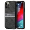 Guess GUHCP12L4GDGR iPhone 12 Pro Max6,7" szary/grey hardcase 4G Stripe