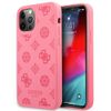 Guess GUHCP12MLSPEFU iPhone 12/12 Pro6,1" fuksja/fuchsia hard case Peony Collection