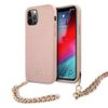 Guess GUHCP12LSASGPI iPhone 12 Pro Max6,7" różowy/pink hardcase Saffiano Chain