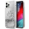 Guess GUHCP12MLG4GSI iPhone 12/12 Pro6,1" srebrny/silver hardcase 4G Big Liquid Glitter