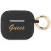 Guess GUA3SSSK AirPods 3 cover czarny/black Silicone Vintage Script