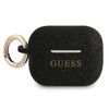 Guess GUAPSGGEK AirPods Pro coverczarny/black Silicone Glitter