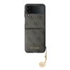 Guess GUHCZF4GF4GGR F721 Z Flip 4szary/grey hardcase 4G Charms Collection