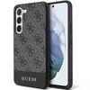 Guess GUHCS23SG4GLGR S23 S911 czarny/black hardcase 4G Stripe Collection
