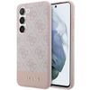 Guess GUHCS23SG4GLPI S23 S911różowy/pink hard case 4G Stripe Collection