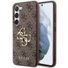 Guess GUHCS23M4GMGBR S23+ S916brązowy/brown hardcase 4G Big Metal Logo