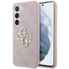 Guess GUHCS23S4GMGPI S23 S911 różowy/pink hardcase 4G Big Metal Logo