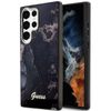Guess GUHCS23LHTMRSK S23 Ultra S918 czarny/black hardcase Golden Marble Collection