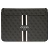 Guess Sleeve GUCS16P4RPSK 16" czarny/black 4G Printed Stripes