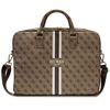Guess Torba GUCB15P4RPSW 16" brązowy/brown 4G Printed Stripes