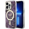 Guess GUHMP14XHLEOPWP iPhone 14 Pro Max6.7" różowy/pink hardcase Leopard MagSafe