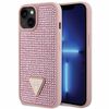 Guess GUHCP14MHDGTPP iPhone 14 Plus / 15 Plus 6.7" różowy/pink hardcase Rhinestone Triangle