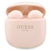Guess słuchawki Bluetooth GUTWST26PSPTWS + stacja dokująca różowy/pink Classic EST Logo