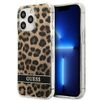 Guess GUHCP13LHSLEOW iPhone 13 Pro / 13 6,1" brązowy/brown hardcase Leopard