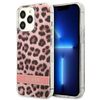 Guess GUHCP13XHSLEOP iPhone 13 Pro Max6,7" różowy/pink hardcase Leopard