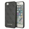 Guess GUHCI8G4GFGR iPhone SE 2022 / 2020/ 7 / 8  szary/grey hard case 4G Metal Gold Logo