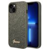 Guess GUHCP14SHGGSHN iPhone 14 / 15 / 136.1" zielony/green hard case Glitter Script