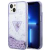 Guess GUHCP14SLFCTPU iPhone 14 / 15 / 136.1" fioletowy/purple hardcase Liquid Glitter Palm Collection